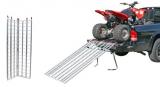 Bi-fold aluminium loading ramp