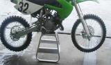 Aluminium motorcycle stand