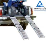 Tri-fold steel loading ramp, steel ramp