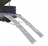 Mesh style aluminium loading ramp